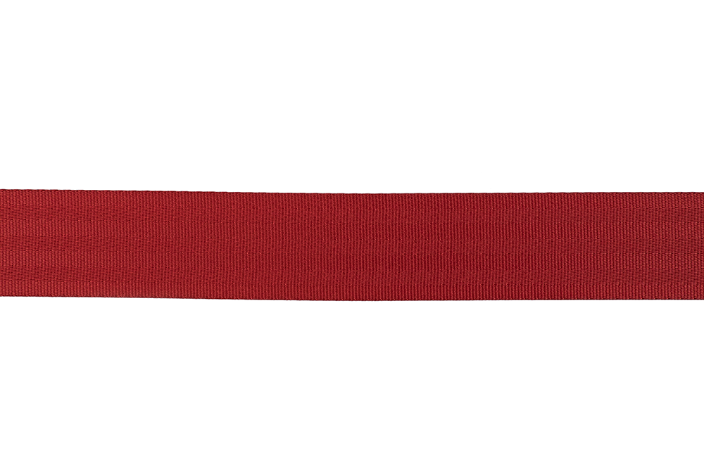 Red Seat Belt Webbing